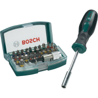 Набор бит с ручной отверткой, 32 шт Bosch 2607017189