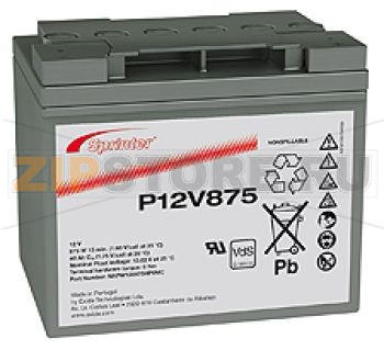 SPRINTER P 12V 875 Аккумулятор SPRINTER P 12V 875 Характеристики: Напряжение - 12 В; Емкость - 41 Ач; Габариты: длина 198 мм, ширина 168 мм, высота 175 мм, вес: 14,5  кг