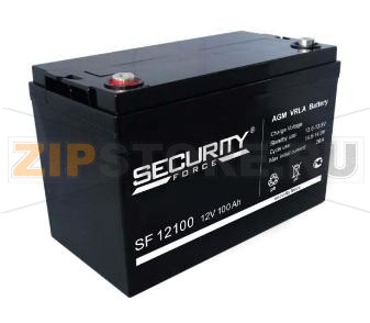 Security Force SF 12100 Аккумулятор AGM VRLA Battery - Security Force SF 12100Характеристики: Напряжение - 12V; Емкость - 100Ah;Габариты: длина 330 мм, ширина 173 мм, высота 220 мм, вес: 29,9 кг, Тип Клемм: Болт М6