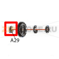 E-Ring/Φ4.0*9.0*0.6T/mm(bk) Godex EZ-2350i