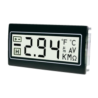 Измеритель цифровой, ±200 мВ, 33x68 мм TDE Instruments DPM962-TW