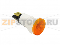 Лампа сигнальная желтая Abat ЭСК-90-0,27-40
