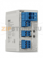 electronic circuit breaker; 2-channel; 48 VDC input voltage; adjustable 2 … 10 A; communication capability Wago 787-1662/000-200