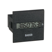 Счетчик времени цифровой 45x45 мм Bauser 3801/008.2.1.0.1.2-001