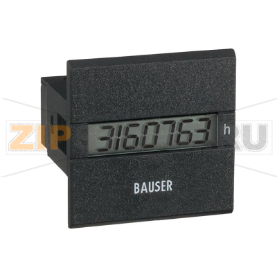 Счетчик времени цифровой 45x45 мм Bauser 3801/008.2.1.0.1.2-001 