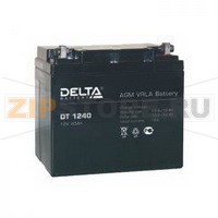 Delta DT 1240 Свинцово-кислотный аккумулятор Delta DT 1240 (характеристики): Напряжение - 12В; Емкость - 40Ач; Габариты: 198 мм x 166 мм x 170 мм, Вес: 13,8 кгТехнология аккумулятора: AGM VRLA Battery