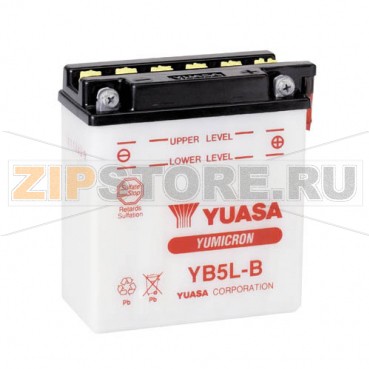 YUASA YB5L-B Мото аккумулятор Yuasa YB5L-B Напряжение АКБ: 12VЕмкость АКБ: 8Ah
