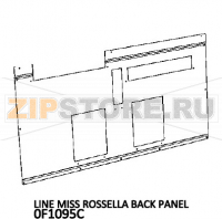 Line miss rossella back panel Unox XFT 193