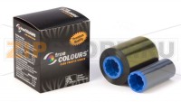 Риббон YMCKO полноцветный (800015-140) для Zebra P300C, P310C, P400, P420C, P500, P520C, P600, P720C (200 отпечатков)