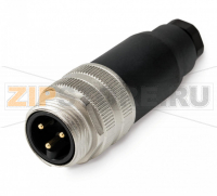 Pluggable connector, 7/8 inch; 7/8 inch; 3-pole; Plug, straight Wago 787-6716/9100-000
