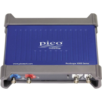 Осциллограф USB 50 МГц, 2 канала, 500 Мвыб/с, 32 МБ/кан Pico 3406D