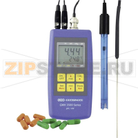 Комплект оборудования для измерений, калибровка: 2 точки, 0.00-14.00 pH, от -5 до +150°C Greisinger GMH 3511