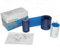 Набор для печати: красящая лента темно-синего цвета (PMS287C), чистящий ролик, чистящая карта  принтера Datacard CP80Plus