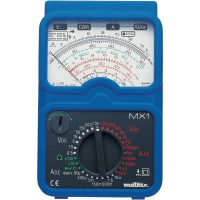 Мультиметр аналоговый, водонепроницаемый, IP65, CAT II, 1000 В, CAT III, 600 В Metrix MX1