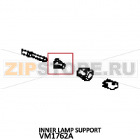 Inner lamp support Unox XV 593