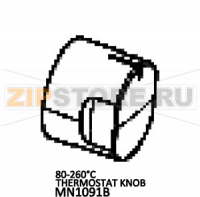 80-260°C thermostat knob Unox XFT 193