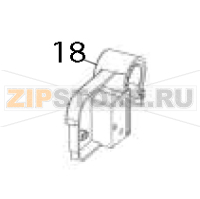 Covers and hinge for models without LCD Zebra ZD621 Thermal Transfer