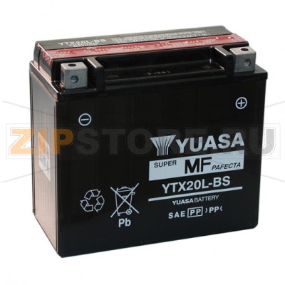 YUASA YTX20-BS Мото аккумулятор Yuasa YTX20-BS Напряжение АКБ: 12VЕмкость АКБ: 14Ah