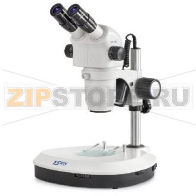 Микроскоп зум со стереоэффектом, бинокулярный, 70-кратное увеличение Kern OZO 552 