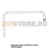 Stainless steel external water Unox XVC 705