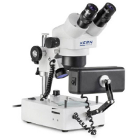 Микроскоп зум со стереоэффектом, бинокулярный, 36-кратное увеличение Kern OZG 493