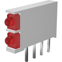 Модуль светодиодный, 2 диода: красный, зеленый, 15.5x2.5x12 мм Signal-Construct DBI01302
