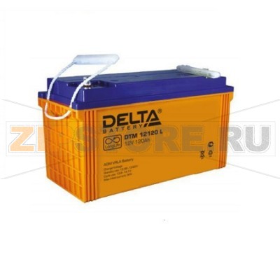 Delta DTM 12120 L Аккумулятор с увеличенным сроком службы Delta DTM 12120 L (характеристики): Напряжение - 12 В; Емкость - 120 Ач; Габариты: 410 мм x 176 мм x 227 мм, Вес: 38 кгТехнология аккумулятора: AGM VRLA Battery