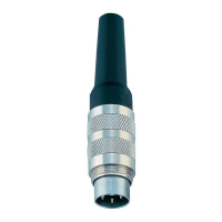 Разъем круглый, тип коннектора: штекер, 6 контактов, 1 шт Binder 99-2021-00-06