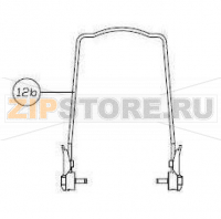Head locking lever with joints and levers Vema CE 2083E