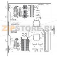 Double serial interface board kit Intermec PX6i