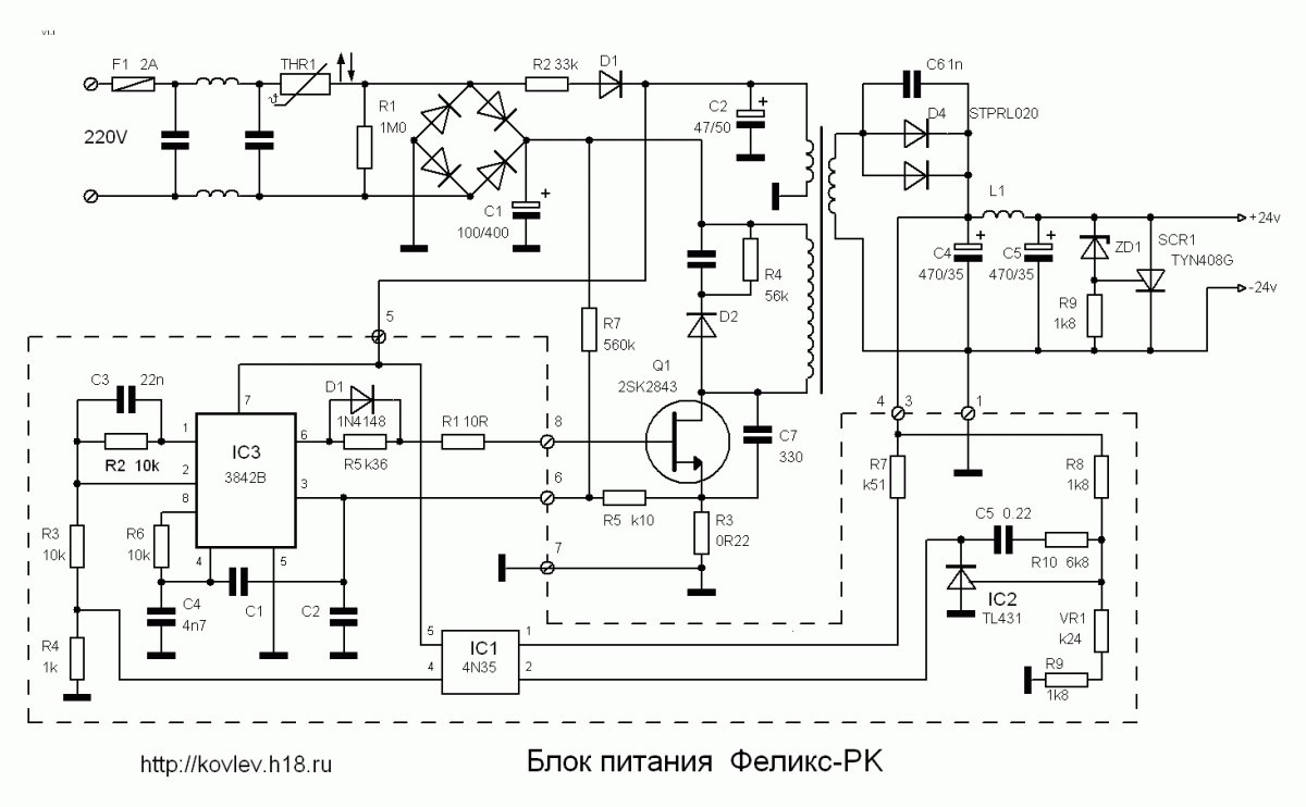 Устройство компьютерных блоков питания и методика их тестирования