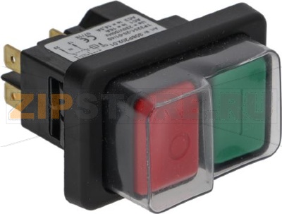 PUSH-BUTTON PANEL O-I GREEN-RED 16A 230V 