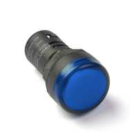 Лампа сигнальная 110 В, 22 мм, IP40, синяя Chint ND16-22DS/4