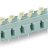 PCB terminal block; push-button; 2.5 mm; Pin spacing 10/10.16 mm; 9-pole; suitable for Ex-e applications; CAGE CLAMP®; commoning option; 2,50 mm; light gray Wago 257-609/000-009/999-950 - PCB terminal block; push-button; 2.5 mm; Pin spacing 10/10.16 mm; 9-pole; suitable for Ex-e applications; CAGE CLAMP®; commoning option; 2,50 mm; light gray Wago 257-609/000-009/999-950
