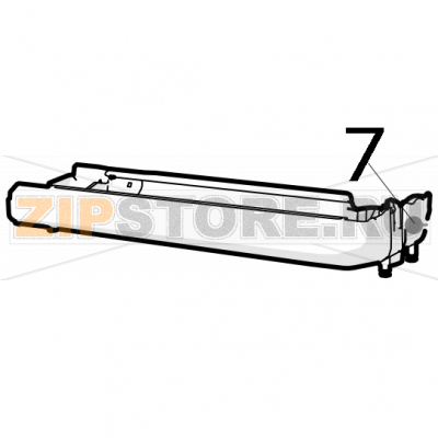 Cuerpo barredor Zumex Soul Series 2 Cuerpo barredor Zumex Soul Series 2Запчасть на деталировке под номером: 7