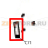 Label dispenser sensor assembly (tone detect) Godex EZ-2200