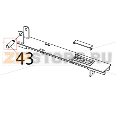 Fulcrum shaft Toshiba TEC B-SX4T-GS10/20-QQ Fulcrum shaft Toshiba TEC B-SX4T-GS10/20-QQЗапчасть на деталировке под номером: 43