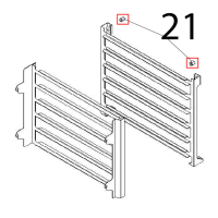 Tray M6 holder pin Angelo Po FX61E2