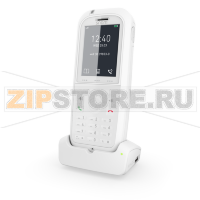 SNOM M90  Беспроводной DECT телефон для медицинских учреждений для базовых станций М300, М700 и М900. Антибактериальное покрытие, Цветной экран TFT высокого разрешения, 200 часов в режиме ожидания, Прочная ударостойкая конструкция (MIL-STD-810g 516.6), Тр