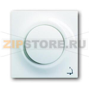 Клавиша выключателя/переключателя/кнопки с лампой подсветки и символом &quot;Звонок&quot; ABB 2CKA001753A4823 