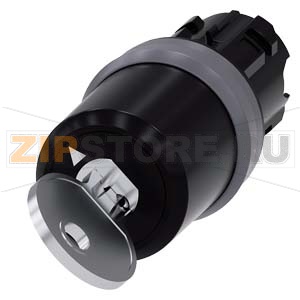 АКТУАТОР ПОВОРОТНОГО ПЕРЕКЛЮЧАТЕЛЯ С КЛЮЧОМ CES, 22MM, КРУГЛ., ПЛАСТИК С МЕТАЛЛИЧЕСКИМ ФРОНТАЛЬНЫМ КОЛЬЦОМ, ЗАМОК СПЕЦИАЛЬНОГО ИСПОЛНЕНИЯ, С 2 КЛЮЧАМИ, 2 КОММУТАЦИОННЫХ ПОЛОЖЕНИЯ: O&lt;I, БЕЗ ФИКСАЦИИ, УГОЛ ПОВОРОТА РУКОЯТКИ 45 ГРАД.: 10:30Ч./12Ч. , ПОЛОЖЕНИ 