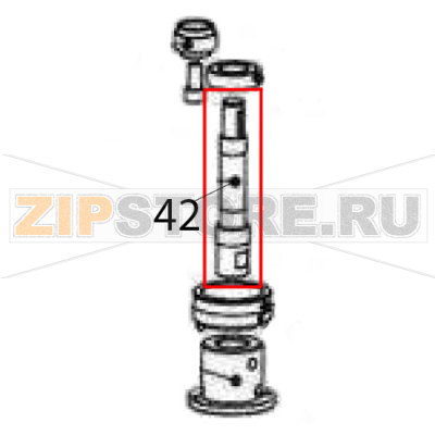 Albero porta attrezzi Sigma BMR 80 Albero porta attrezzi Sigma BMR 80Запчасть на деталировке под номером: 42