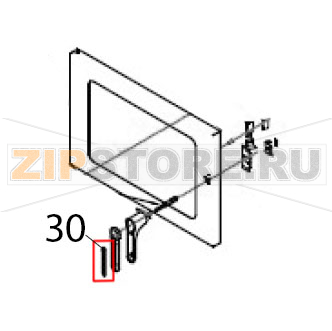 Handle adorn twig Hurakan HKN-XF023 Handle adorn twig Hurakan HKN-XF023Запчасть на деталировке под номером: 30