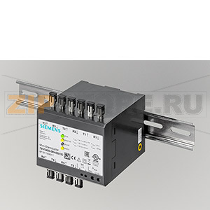 звездообразн. оптич. разветв-ль для центрального управления 4 устр. защиты SIEMENS верс.3/4 с защитной сервисной программой DIGSI 3/4 1 оптический вход и 4 оптических выхода каскадн. вспом. напряжение 24–250 В DC и 110–220 В DC без переключения с реле опо 