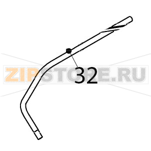 Prosess pipe Hoshizaki IM-65NE Prosess pipe Hoshizaki IM-65NEЗапчасть на деталировке под номером: 32