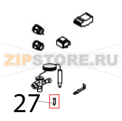 Bore Angelo Po IS102SR Bore Angelo Po IS102SRЗапчасть на деталировке под номером: 27