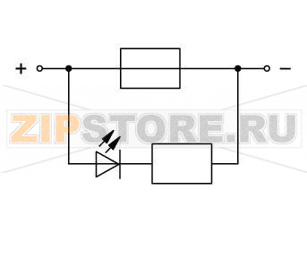 2-conductor fuse terminal block; for automotive blade-style fuses; with test option; with blown fuse indication by LED; 24 V; for DIN-rail 35 x 15 and 35 x 7.5; 6 mm; CAGE CLAMP®; 6,00 mm; gray Wago 282-698/281-434 
