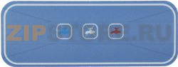 ADHESIVE CONTROL PLATE 148x55 mm 