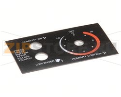 CONTROL DECAL GRHD/CD W/HUMID 