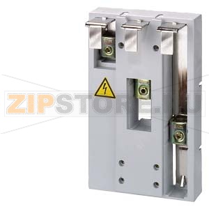 ШИННЫЙ АДАПТЕР 60 MM BUSBAR SYSTEM FOR CIRCUIT-BREAKERS 3VL1/2 UP TO 160A WITH TERMINAL COVER WIDTH: 108 MM, LENGTH: 175 MM Siemens 8US1211-4SL01 